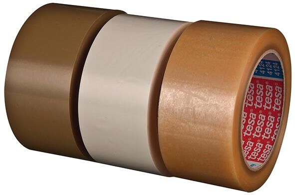 Tesa Klebeband farblosTesapack 4124 66mx50mm Produktbild Tesa Klebeband farblosTesapack 4124 66mx50mm