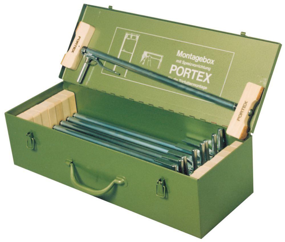 Klemmsia Montagebox m.9 Portex-Spreizen Produktbild Klemmsia Montagebox m.9 Portex-Spreizen
