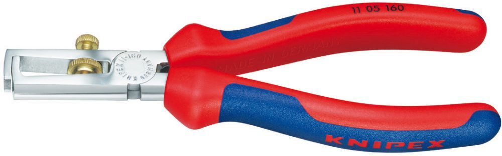Knipex Abisolierzange verc. 160mm m.M.K.Griff Produktbild Knipex Abisolierzange verc. 160mm m.M.K.Griff