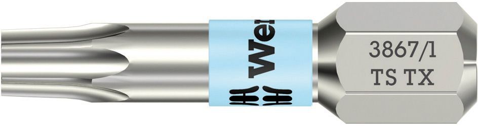 Wera Bit 1/4" DIN3126 C6,3 T25x25mm rostfr. Produktbild Wera Bit 1/4" DIN3126 C6,3 T25x25mm rostfr.
