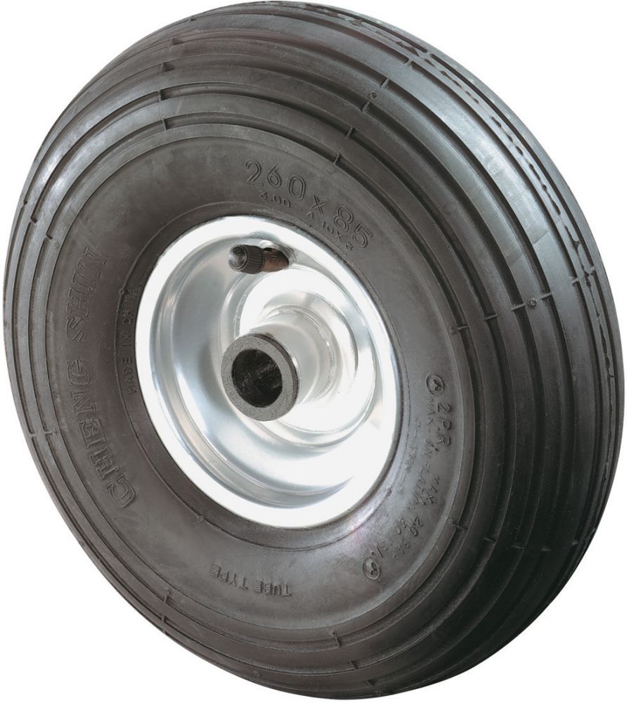 BS Rollen Luftrad 260 mm Gummi/Stahl LGR 1 Produktbild BS Rollen Luftrad 260 mm Gummi/Stahl LGR 1