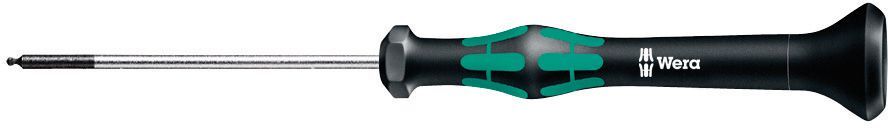 Wera Elektronik Schraubendreher 2,0mm 6kt. Kugelk. Produktbild Wera Elektronik Schraubendreher 2,0mm 6kt. Kugelk.