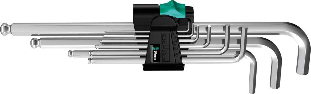 Wera Winkelschraubendreher-Satz 9tlg. 950 PKL/9SM N Produktbild Wera Winkelschraubendreher-Satz 9tlg. 950 PKL/9SM N