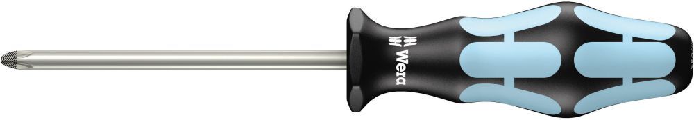 Wera Schraubendreher KraftformPZ 2x100mm rostfr. Produktbild Wera Schraubendreher KraftformPZ 2x100mm rostfr.