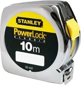 Stanley Rollbandmass Powerlock 10m Nr.0-33-442 Produktbild Stanley Rollbandmass Powerlock 10m Nr.0-33-442