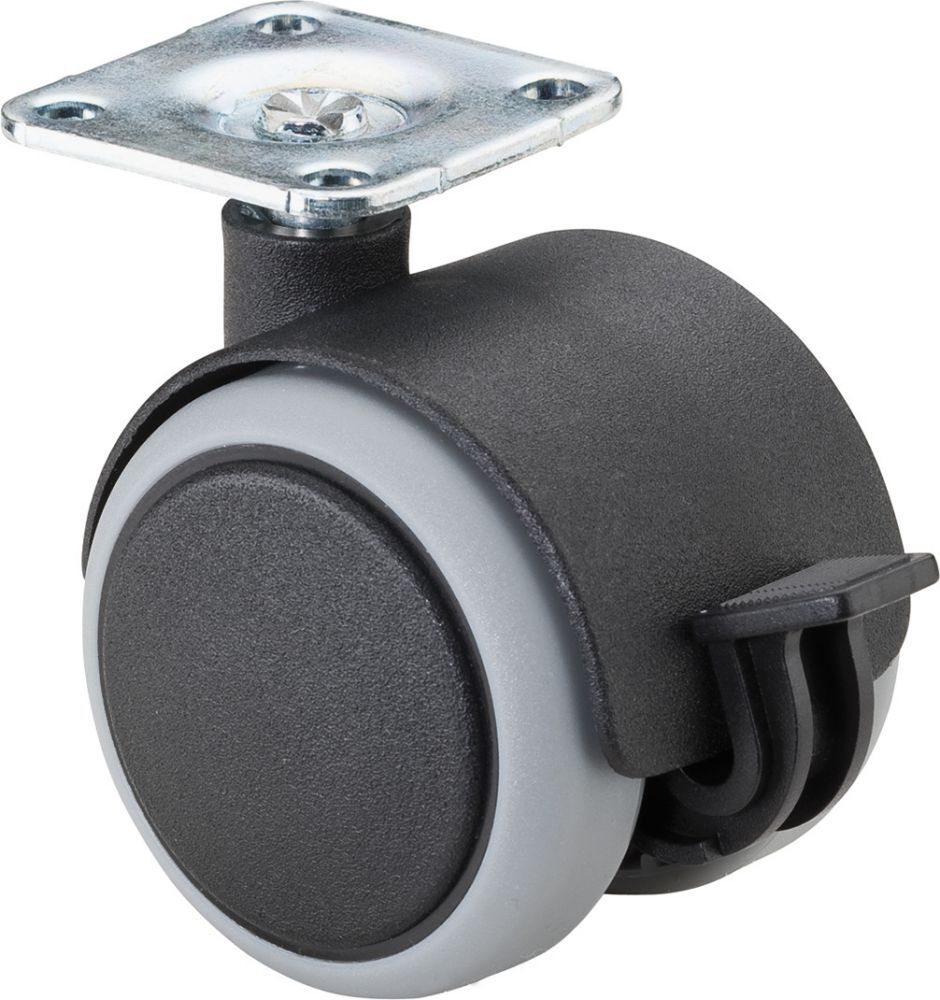 BS Rollen Lenkrolle m. Fest, Anschr.plaF86.050.PL Produktbild BS Rollen Lenkrolle m. Fest, Anschr.plaF86.050.PL