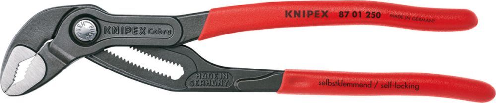 Knipex Wasserpumpenzange Cobra 250 mm Produktbild Knipex Wasserpumpenzange Cobra 250 mm