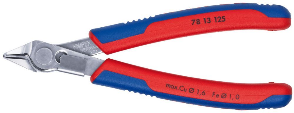 Knipex Elektronik Seitenschneider F1 125mm Super Knips Produktbild Knipex Elektronik Seitenschneider F1 125mm Super Knips