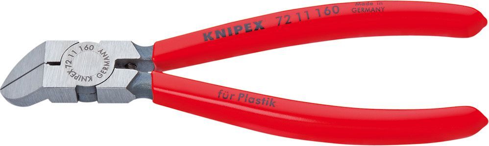 Knipex Seitenschneider Kunstst. 160mm 45G. gewink. Produktbild Knipex Seitenschneider Kunstst. 160mm 45G. gewink.