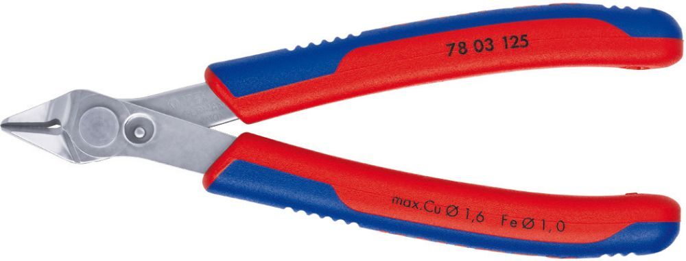 Knipex Elektronik Seitenschneider F0 125mm Super Knips Produktbild Knipex Elektronik Seitenschneider F0 125mm Super Knips