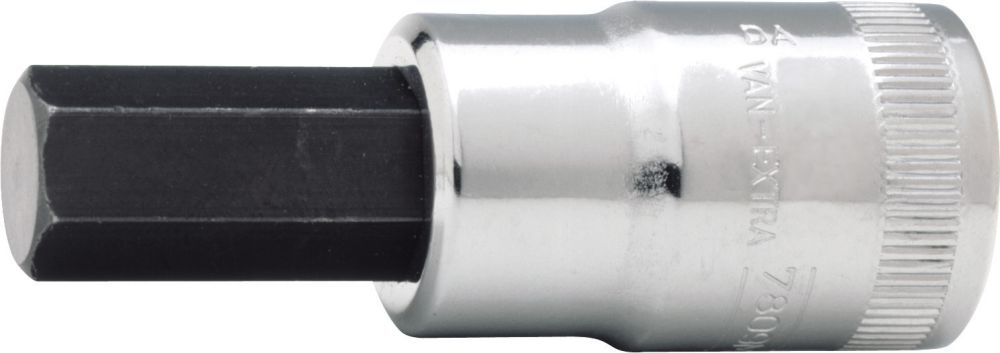 Bahco Schraubendrehereinsatz 1/2" 6x140mm 6kt. Produktbild Bahco Schraubendrehereinsatz 1/2" 6x140mm 6kt.