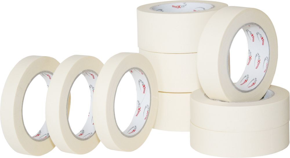 Kreppband maxtape 50mx19mm chamois Kreppband maxtape 50mx19mm chamois