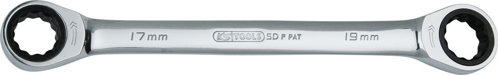 KS Doppel-Ratschenschlüssel 10x13mm gerade Produktbild KS Doppel-Ratschenschlüssel 10x13mm gerade