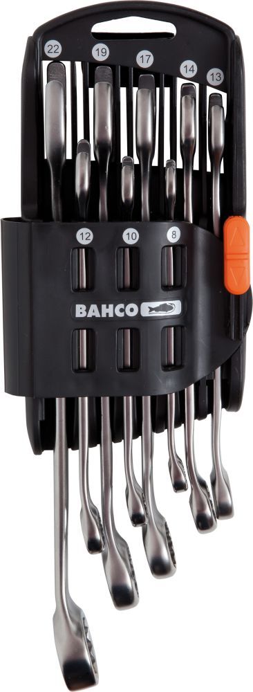 Bahco Ringmaulschlüssel Stz.DIN3113A10tlg. Produktbild Bahco Ringmaulschlüssel Stz.DIN3113A10tlg.