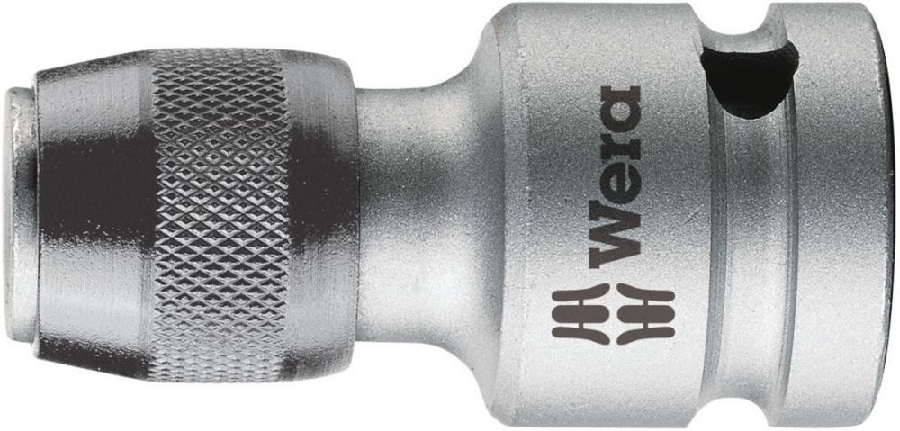 Wera Schnellw.-Bit-Adapt. 3/8"f. 1/ 4" Bits 43mm Produktbild Wera Schnellw.-Bit-Adapt. 3/8"f. 1/ 4" Bits 43mm