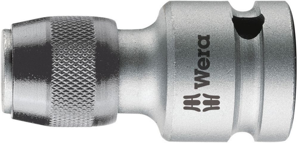 Wera Schnellw.-Bit-Adapt. 1/2"f. 1/ 4" Bits 50mm Produktbild Wera Schnellw.-Bit-Adapt. 1/2"f. 1/ 4" Bits 50mm