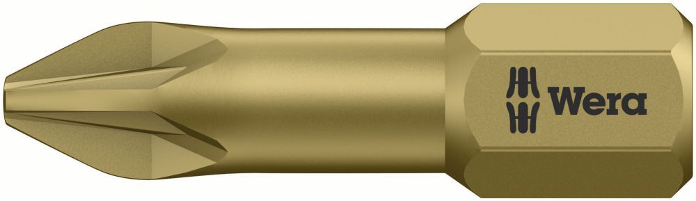 Wera Bit 1/4" DIN3126 C6,3 PZ2x25mm extrahart Wera Bit 1/4" DIN3126 C6,3 PZ2x25mm extrahart