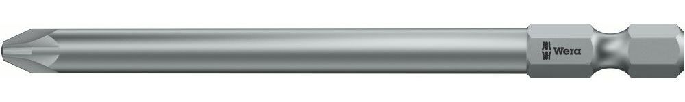 Wera Bit 1/4" DIN3126 E6,3 PZ2x 89mm zähh. Produktbild Wera Bit 1/4" DIN3126 E6,3 PZ2x 89mm zähh.