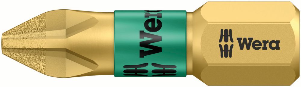 Wera Bit 1/4" DIN3126 C6,3 PH1x25mm Diamant Produktbild Wera Bit 1/4" DIN3126 C6,3 PH1x25mm Diamant