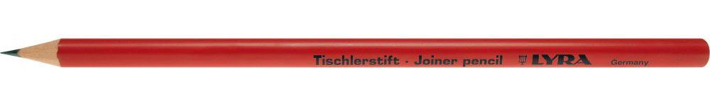 Lyra Tischlerbleistift 91T rund rot 17,5cm Produktbild Lyra Tischlerbleistift 91T rund rot 17,5cm