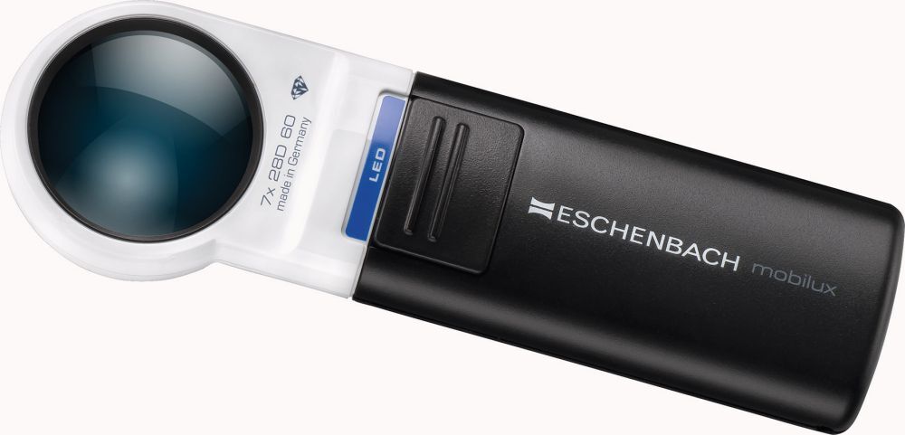 Eschenbach Leuchtlupe mobilux 10,0x D 35 mm Produktbild Eschenbach Leuchtlupe mobilux 10,0x D 35 mm