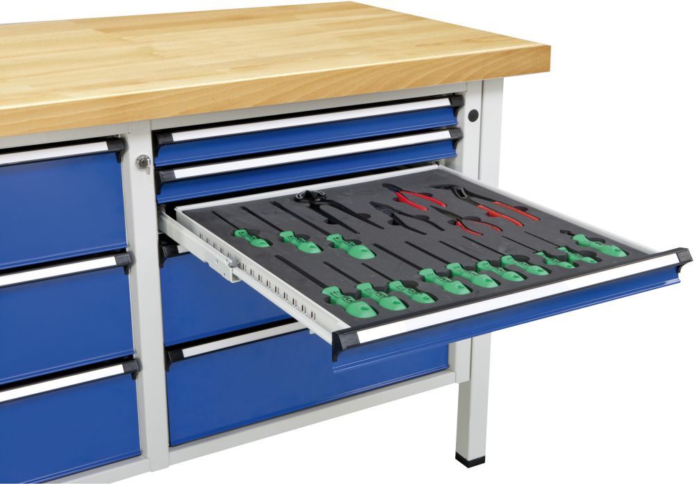 Anke Kasten Werkbank 2000 419 V 50 mm, 850 mm 7035/5010 Produktbild Anke Kasten Werkbank 2000 419 V 50 mm, 850 mm 7035/5010 bild 15