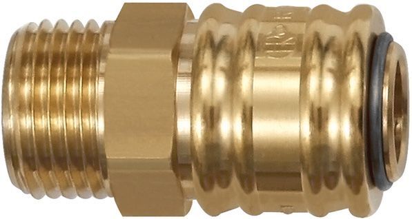 Riegler Verschlusskupplung NW7,2 MS AG G1/2 Produktbild Riegler Verschlusskupplung NW7,2 MS AG G1/2