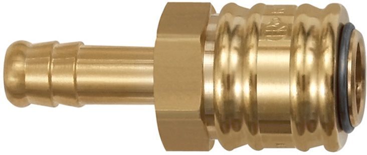 Riegler Verschlusskupplung NW7,2 MS Tülle LW 9 Riegler Verschlusskupplung NW7,2 MS Tülle LW 9
