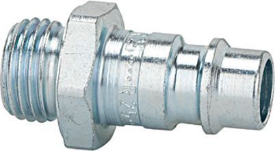 Riegler Steck-Nippel NW7,2 ST AG G1/4 gehärtet und verzinkt Produktbild Riegler Steck-Nippel NW7,2 ST AG G1/4 gehärtet und verzinkt