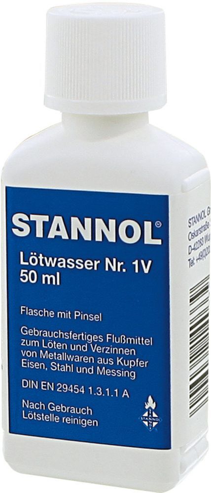 Stannol Lötwasser Nr.114033 50ccm Produktbild Stannol Lötwasser Nr.114033 50ccm