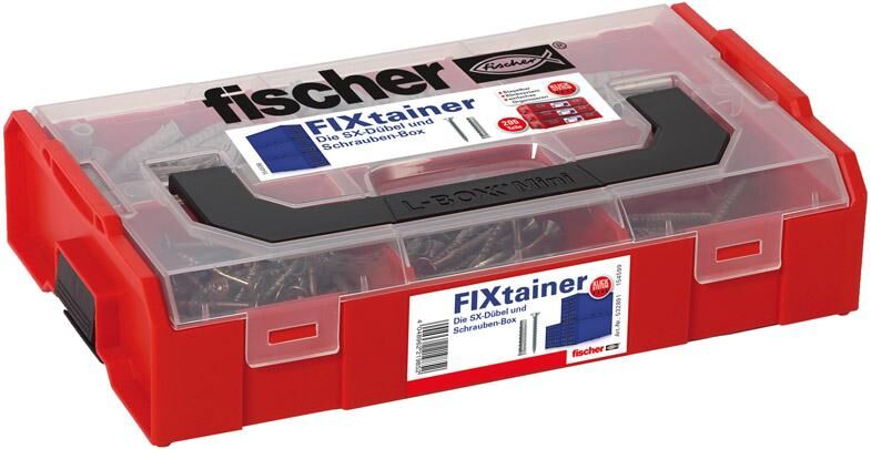 Fischer FIXtainer - SX-Dübel u Schrauben-Box Produktbild Fischer FIXtainer - SX-Dübel u Schrauben-Box