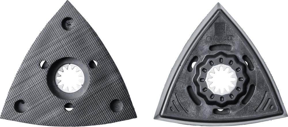 FEIN Schleifplatte Dreieck gelStarlock Produktbild FEIN Schleifplatte Dreieck gelStarlock