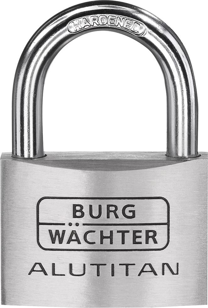 BURGWäCHTER Alutitan-Hangschloss 770 50 Produktbild BURGWäCHTER Alutitan-Hangschloss 770 50