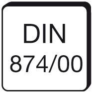 FORUM Haarlineal D874/00 100mm Produktbild FORUM Haarlineal D874/00 100mm bild 2