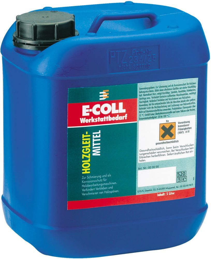 E-COLL EU Holzgleitmittel 5L Produktbild E-COLL EU Holzgleitmittel 5L