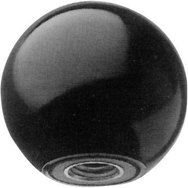 Kugelknopf DIN319 40mm M10 Form E Inhalt: 5 Stück Produktbild Kugelknopf DIN319 40mm M10 Form E Inhalt: 5 Stück