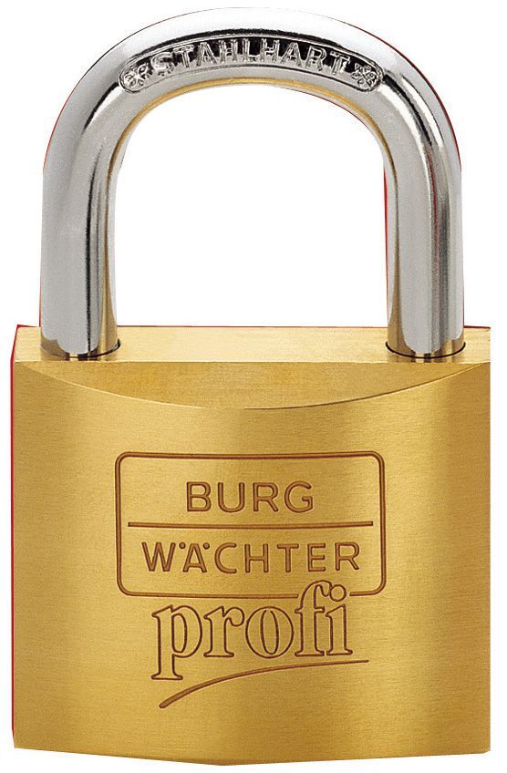 BURGWäCHTER Messing-Hangschloss Nr. 116HB 40/60 Produktbild BURGWäCHTER Messing-Hangschloss Nr. 116HB 40/60