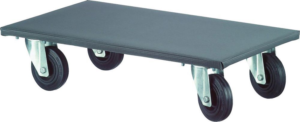 Möbelroller Transportwagen 600x500mm 350 kg Gummi Produktbild Möbelroller Transportwagen 600x500mm 350 kg Gummi