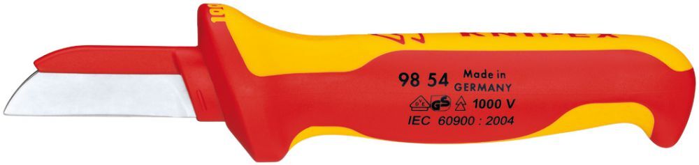 Knipex Kabelmesser VDE KR 180mm Klinge 50mm Produktbild Knipex Kabelmesser VDE KR 180mm Klinge 50mm