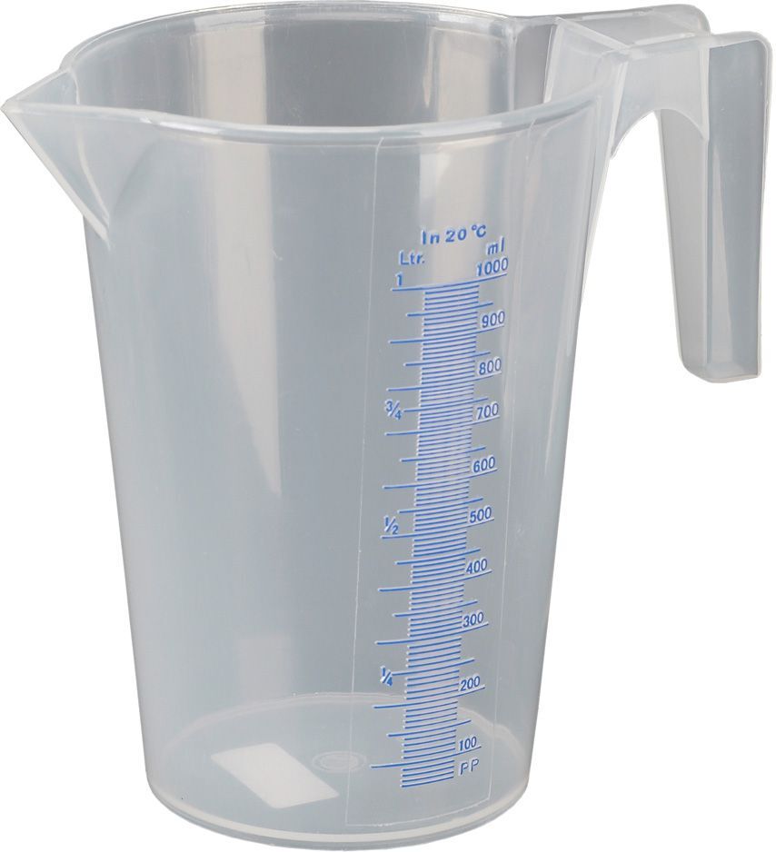 Pressol Messbecher Polypropylen 0,5l transparent Produktbild Pressol Messbecher Polypropylen 0,5l transparent