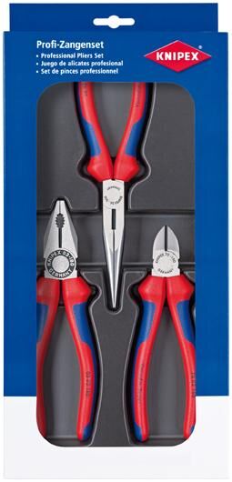 Knipex Zangenset Montage 3tlg. Produktbild Knipex Zangenset Montage 3tlg.