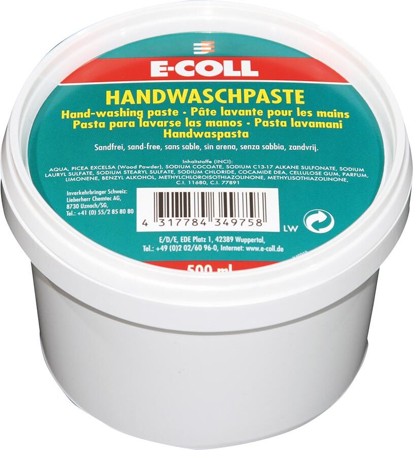 E-COLL EU Handwaschpaste 500ml Dose E-COLL EU Handwaschpaste 500ml Dose