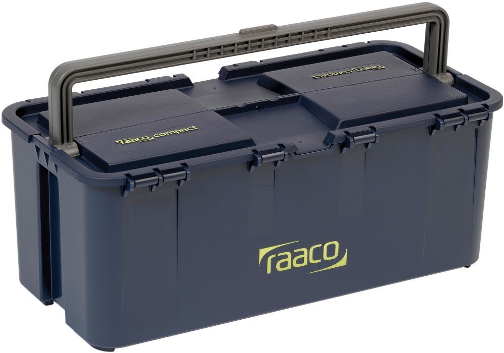 Raaco Werkzeugkoffer Compact 20474x239x190mm blau Produktbild Raaco Werkzeugkoffer Compact 20474x239x190mm blau