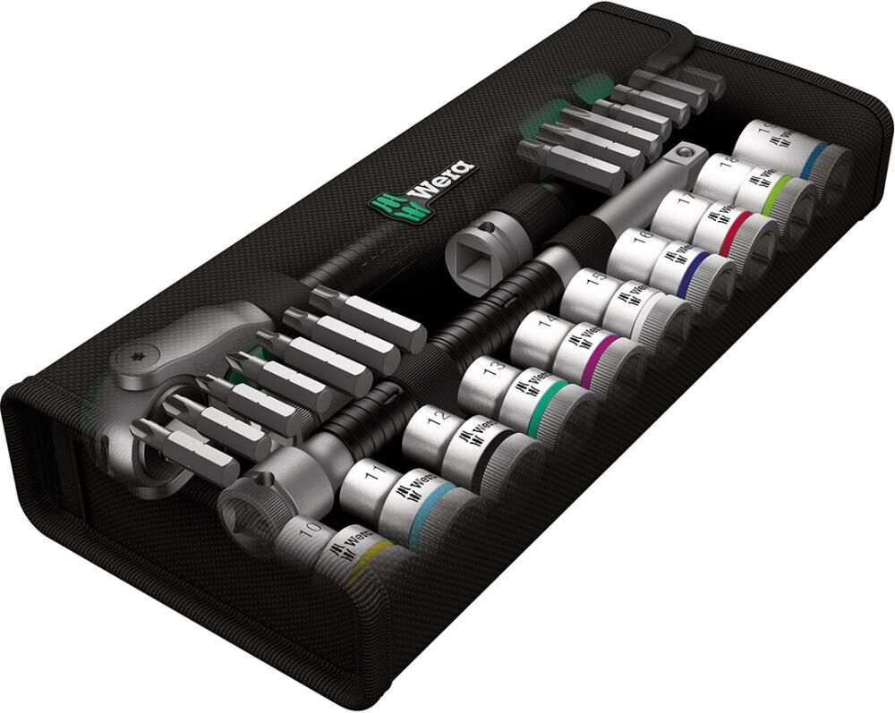 Wera Steckschlüssel Garnitur 1/2" 28tlg. ZYKLOP speed Wera Steckschlüssel Garnitur 1/2" 28tlg. ZYKLOP speed