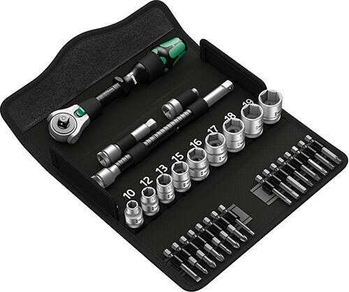 Wera Steckschlüssel Garnitur 3/8" 29tlg. ZYKLOP speed Wera Steckschlüssel Garnitur 3/8" 29tlg. ZYKLOP speed