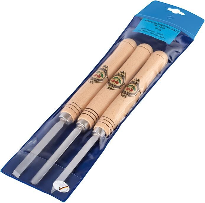 Kirsche Drechslersatz 3tlg. Nr.1635 Produktbild Kirsche Drechslersatz 3tlg. Nr.1635