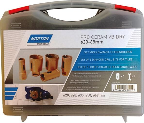 Norton Clipper Diamantwerkzeug für Winkelschleifer Produktbild Norton Clipper Diamantwerkzeug für Winkelschleifer