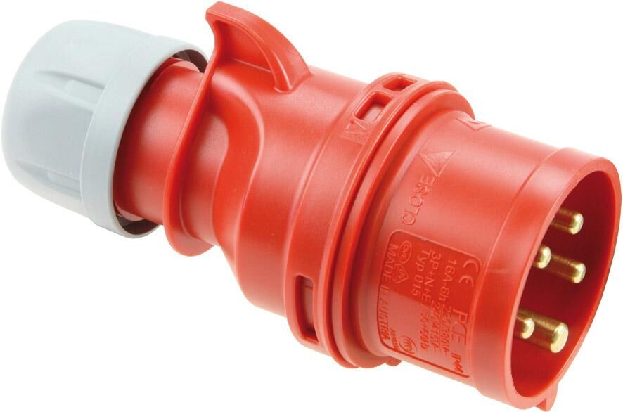 PCE CEE-Stecker SHARK 16A, 5-polig, IP44 PCE CEE-Stecker SHARK 16A, 5-polig, IP44