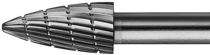 Pferd Frässtift HSS K 1225 3 6mm 12x25 mm Produktbild Pferd Frässtift HSS K 1225 3 6mm 12x25 mm bild 3