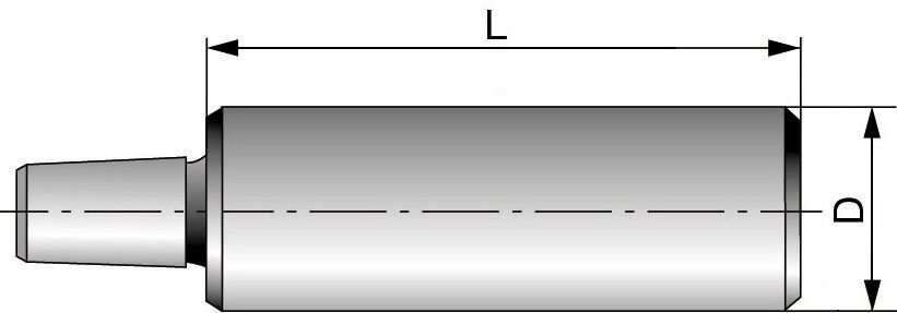 Albrecht Zylinderschaft für Bohrfutter D 10x50mm, B 12 Produktbild Albrecht Zylinderschaft für Bohrfutter D 10x50mm, B 12 bild 2